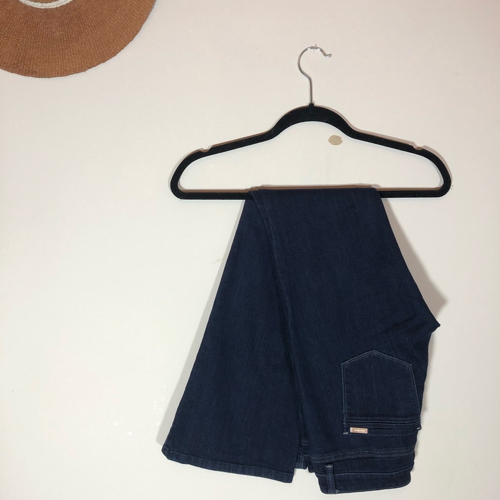 jeans • white house black market flare leg denim